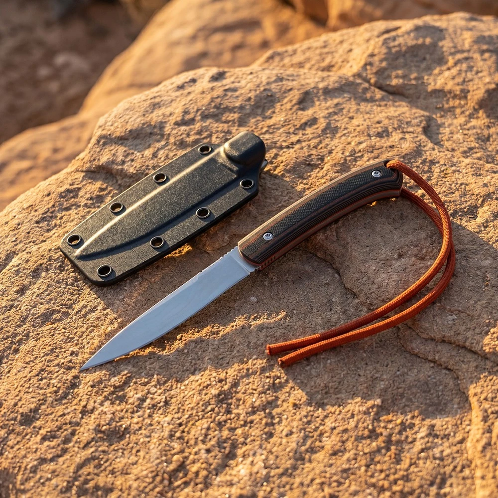2382 Fixed Blade Knife Sheath Jungle Adventure Hiking Climbing Camping Fishing BBQ Picnic Fruit Craft Work Backpack Tool EDC