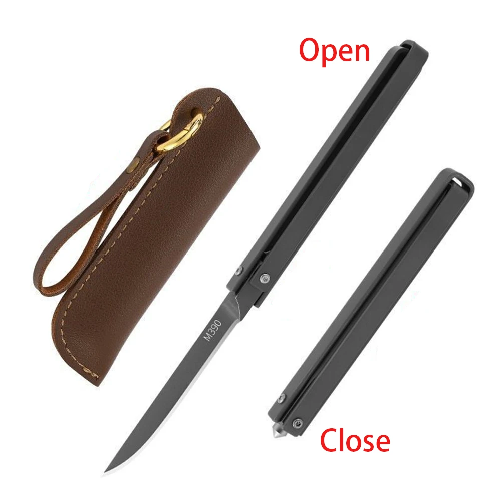 2 In 1 Mini Folding Knife , Rotatable Window Breaker,Outdoor Survival Pocket Knives Gear EDC Self Defense Tools Foldable Knife