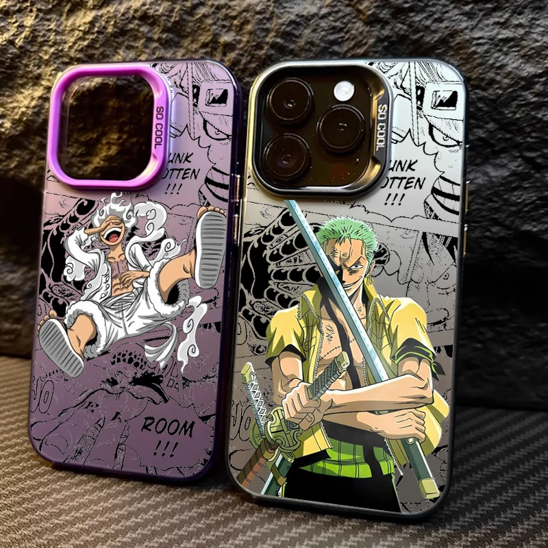 Casing penutup belakang Luffys, sarung HP keren untuk Xiaomi Redmi A1 13C 9C 9T Note 7 8 9 9S 10 11 12 13 Pro K60 Ultra 4G 5G Matte Anime