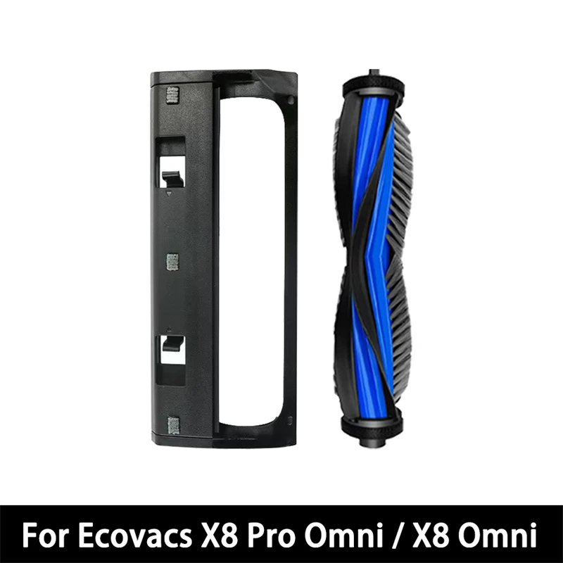 For Ecovacs X8 Pro Omni / Ecovacs X8 Omni Robot Vacuum Cleaner Spare Parts Main Brush Cover Main Brush Accessories
