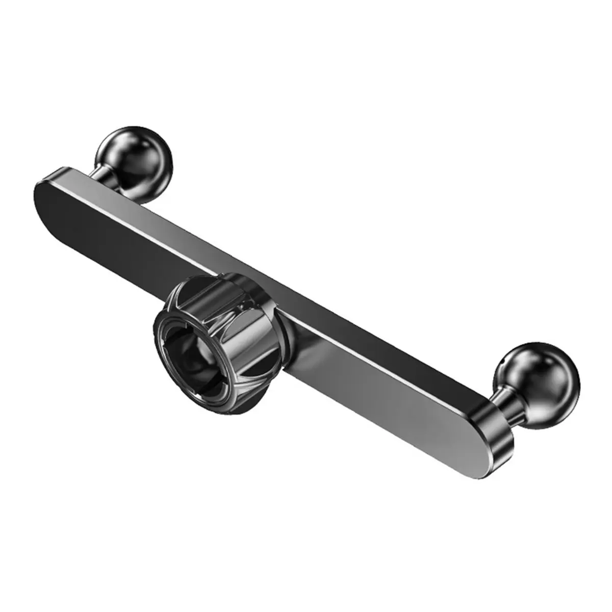 X14A& Double Ball Mount Extender 1 to 2 Splitter Adapter Aluminum Splitter Adapter Extension Rod Adapter for Live Video Record