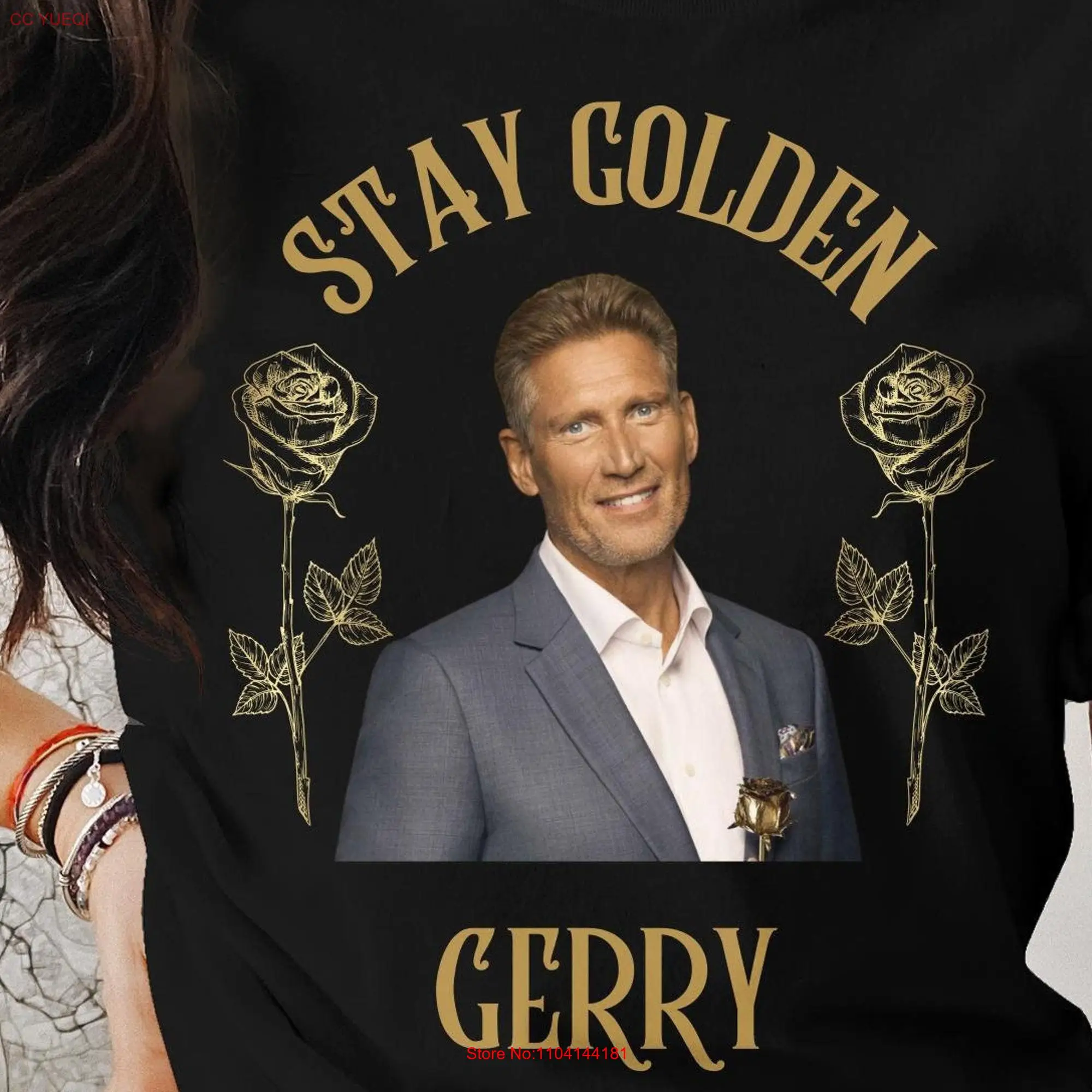 The Golden Bachelor Gerry Turner T Shirt Grandzaddy Nation Series Rose Ceremony Viewing Party long or short sleeves