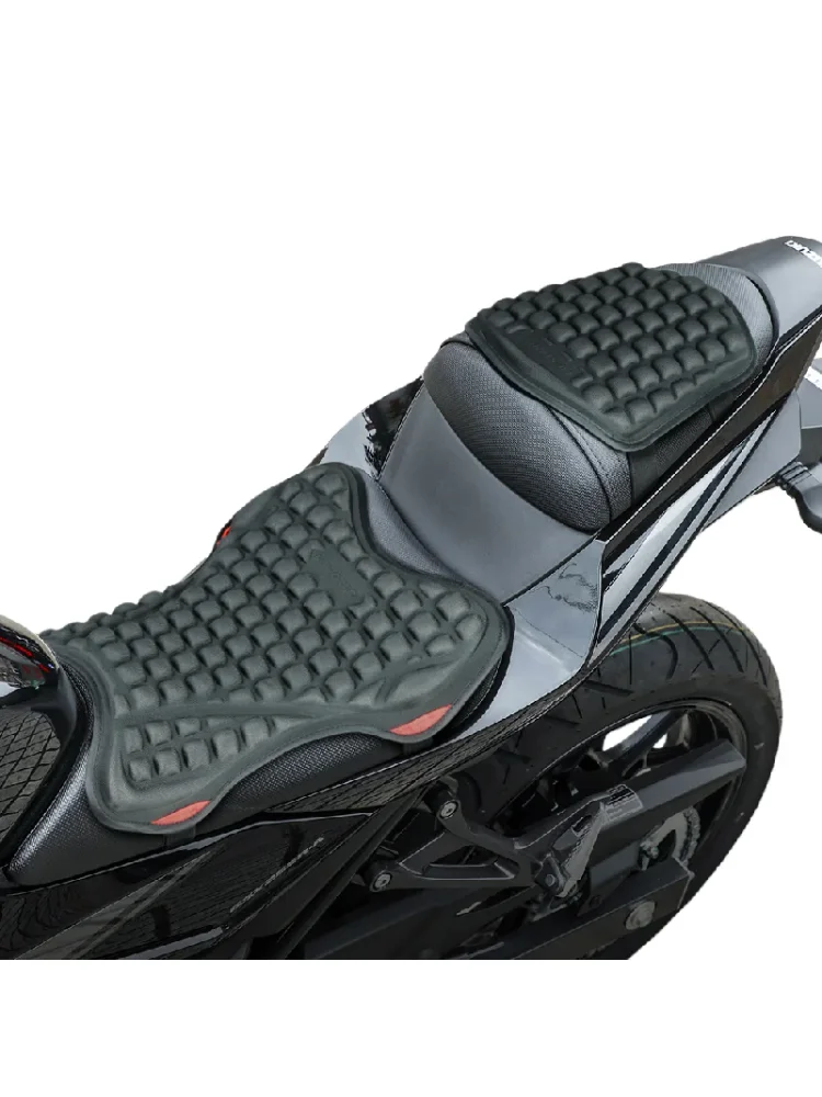 AliExpress NONE Black Comfort Gel Motorcycle Seat Pad Breathable Universal Shock Absorbing Cushion Bike Seat Cover for Advanced Mountain Riding