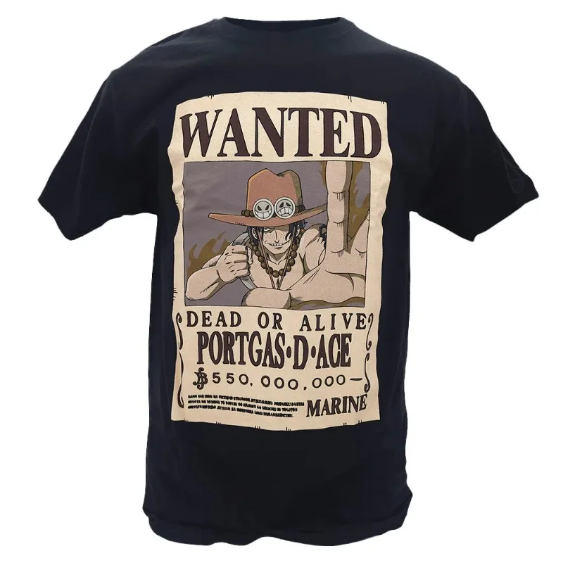 

2025 New ONE PIECE Luffy Men's Children's Cotton T-Shirt Comfortable Casual Sports Animation Short Sleeve High Quality T-Shirt