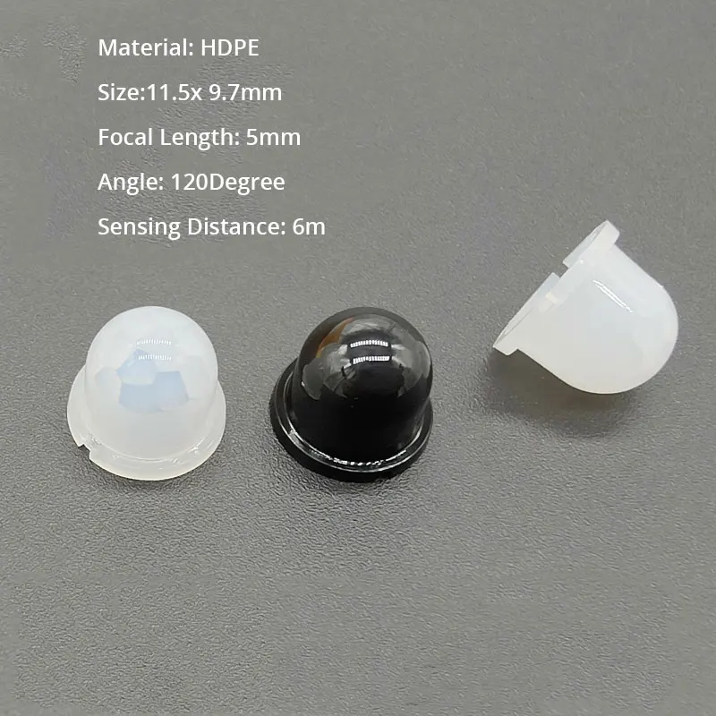 

PIR Human Body Infrared Induction Fresnel Lens Optical SB-F-08 Lenses 5PCS