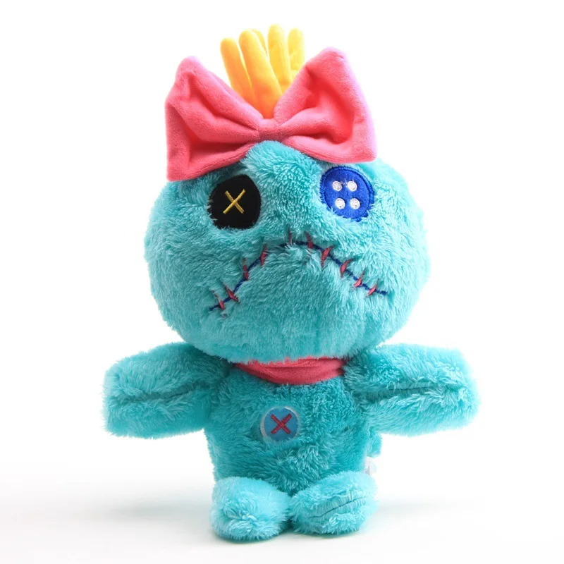 25cm Disney Cartoon Scrump Stich Angel zabawka lalka śliczna pluszowa lalka poduszka do dekoracji domu prezenty urodzinowe dla dzieci zabawki