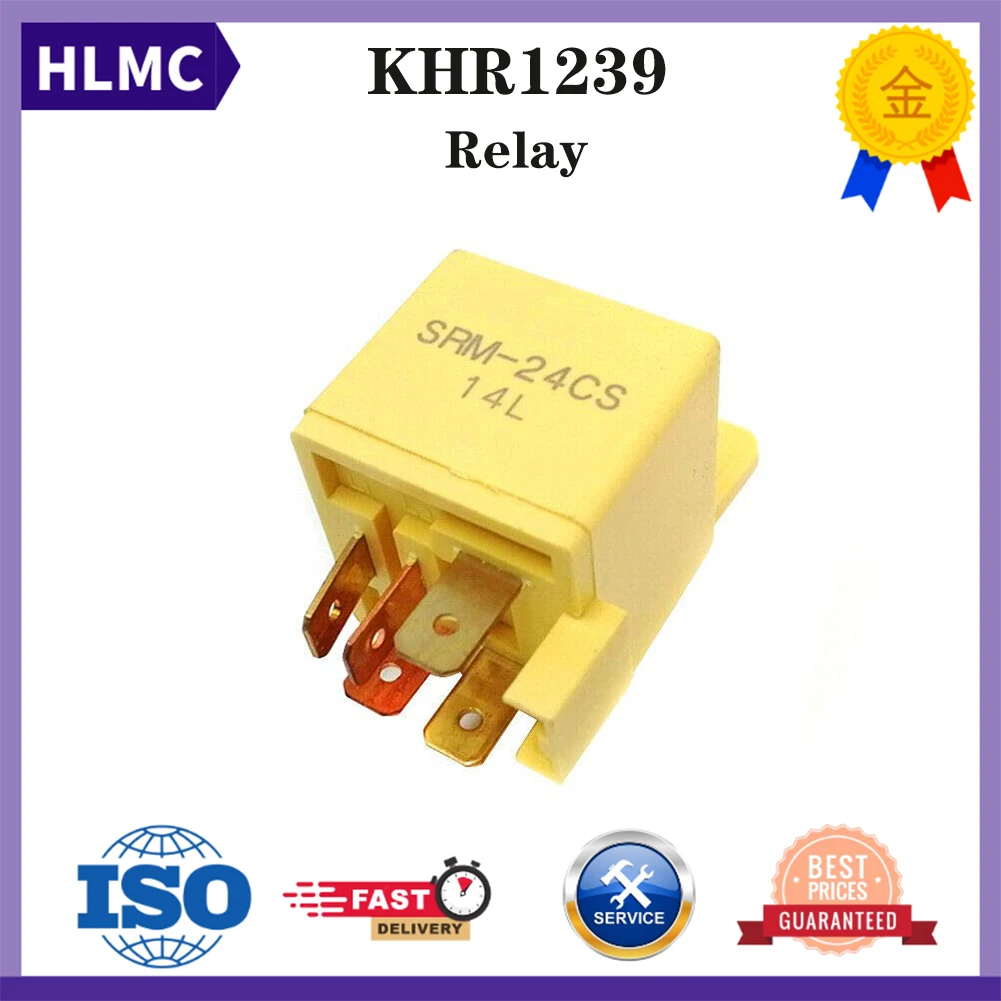 

SH120-5 SH200-5 SH350-5 SH470-5 LBX210X2 LBX360X2 Excavator Pars Relay Switch DC24V KHR1239 SRM-24CS