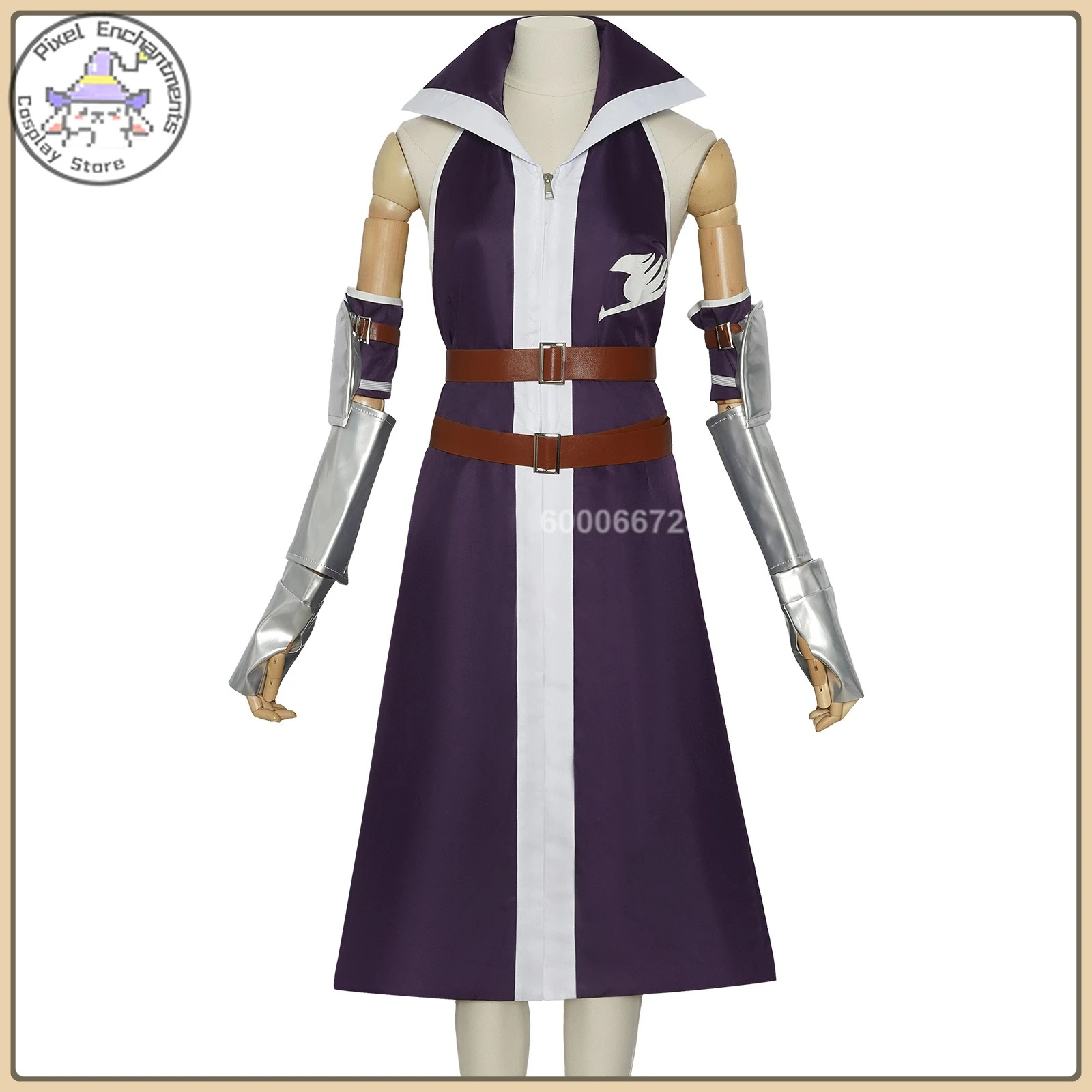 

Anime Erza Role Playing Costume Stylish Stage Performance Suit Full Set High Quality Comic Con Party Anime Clothes(Female Adult)
