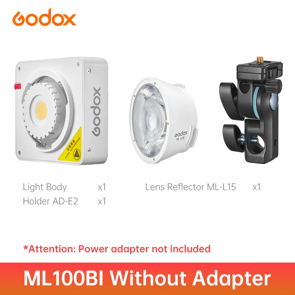 Godox ML100BI  Full Color LED Video Light Portable RGB Pocket Fill Light for Camera Outdoor Photography Live & App Control