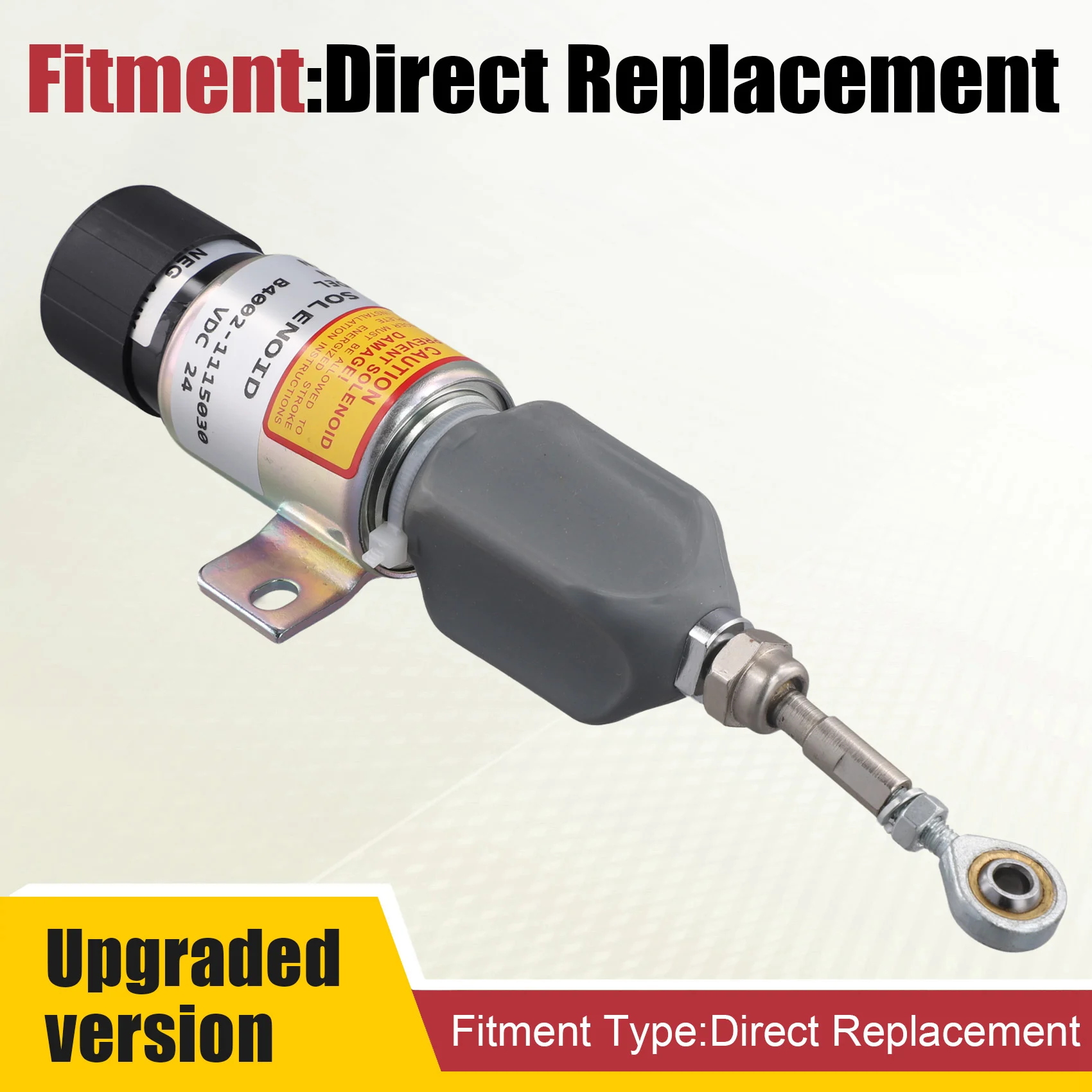 

【ТОРЫЙ-ТООЛЬНЫЙ!】Для экскаватора Komatsu, электромагнитный клапан отключения топлива 24 В PC60/120/200/-7 Oicut-Off Flameout B4002-1115030