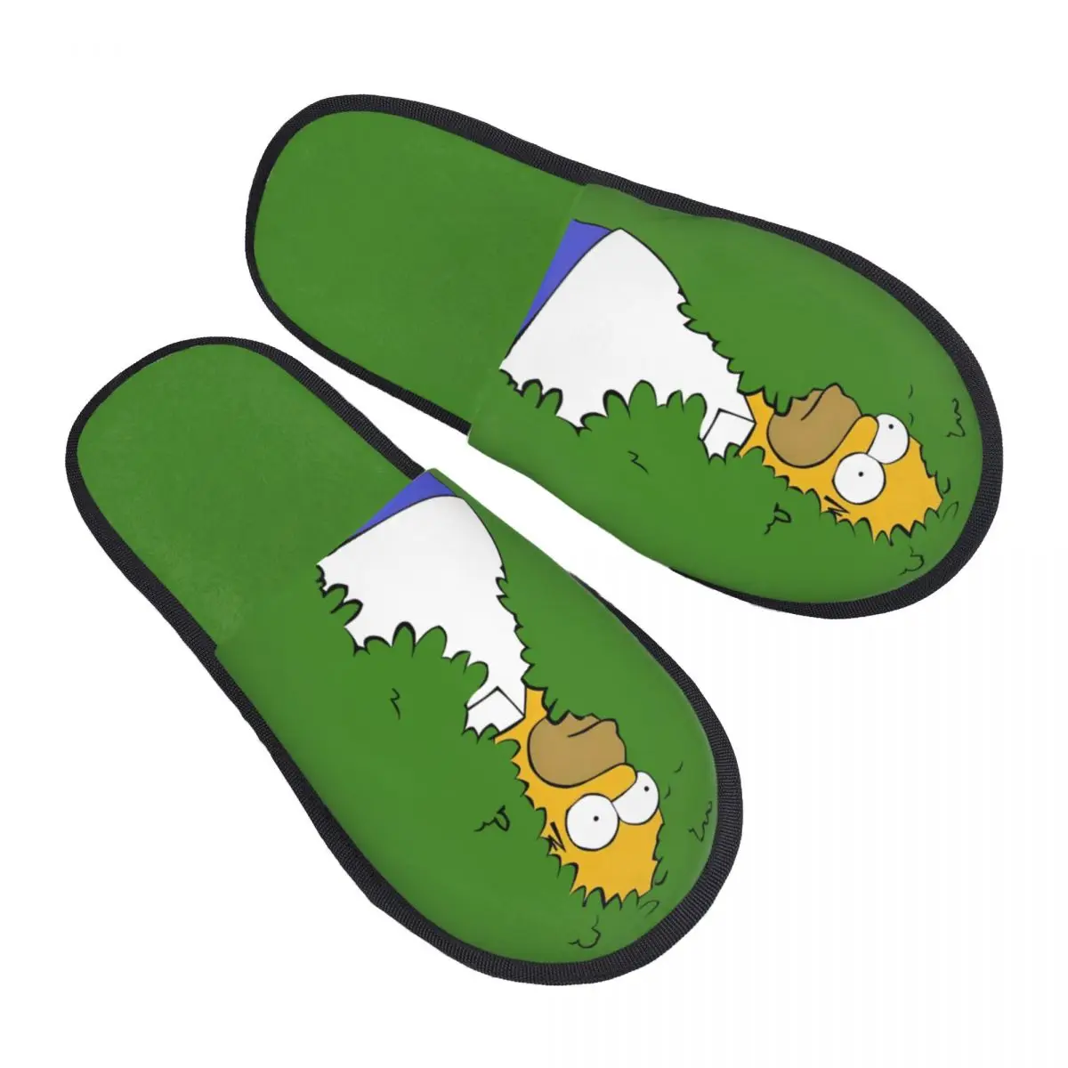 

Удобные тапочки Simpsons на заказ с эффектом памяти, женские тапочки с анимированным ситком, домашняя обувь для спальни
