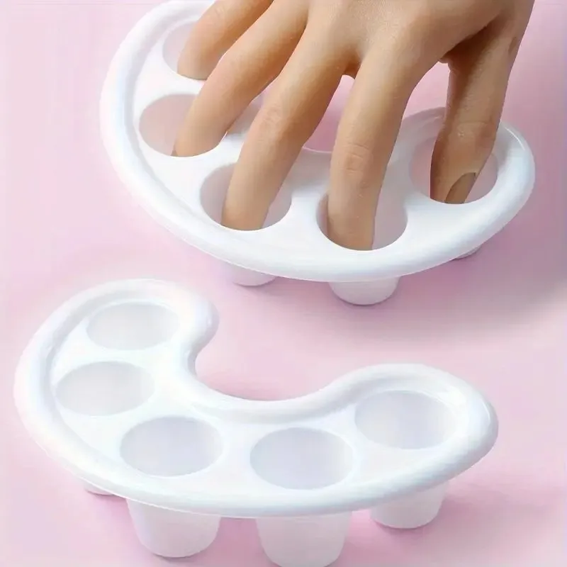 1/2pcs Nail Polish Remover Tray Set Non-Toxic Nail Art Dip Bowl, Unscented Manicure Hand Wash Remover Tools for DIY Nail Bath