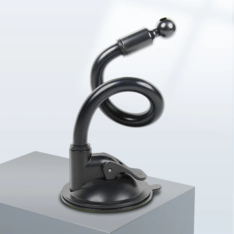 Saugnapf Autotelefon halter Basis 17mm Kugelgelenk Schwanenhals langer Arm für Windschutz scheibe Armaturen brett Auto Handy-Ständer – Detail 7