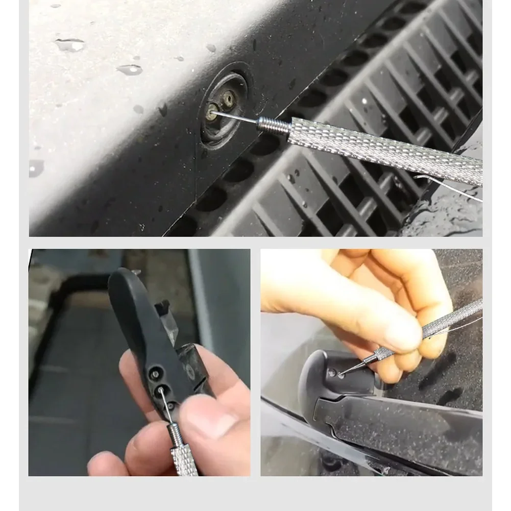 Windshield Wiper Nozzle Adjustment Tool 2 In 1 Windshield Wiper Spray Nozzle Cleaning Wiper Spray Head Adjustment Tool Cleaning