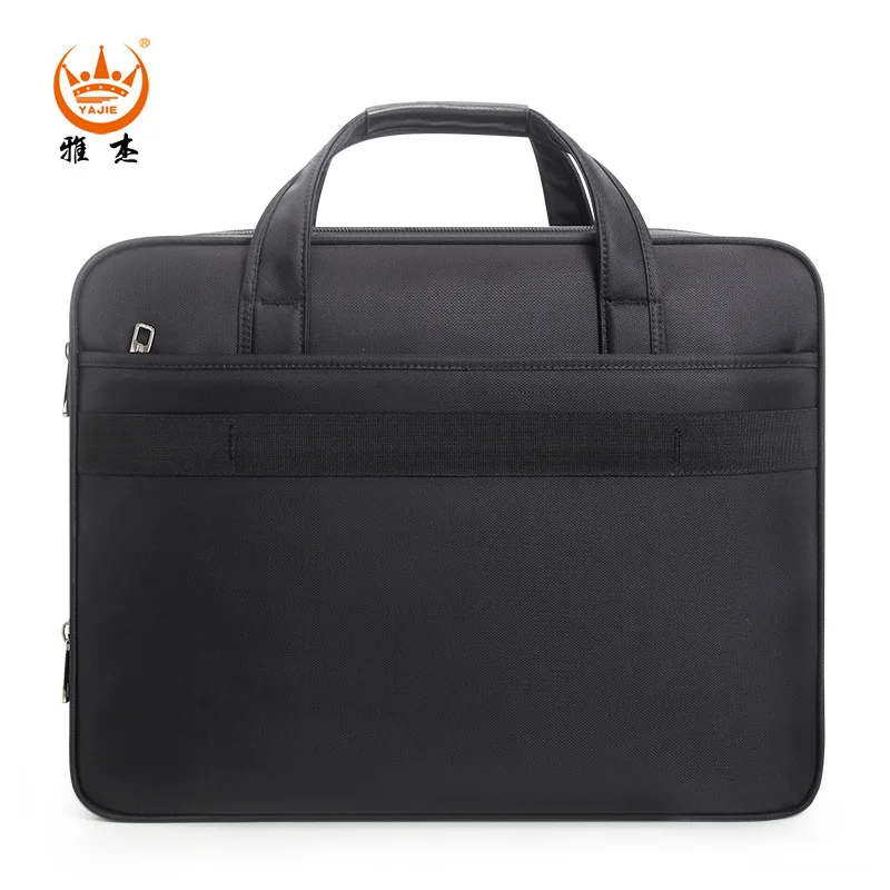 Extra large computer bag single shoulder oblique span anti-splashing men's business trip luggage bag Oxford cloth wear-resistant view 3