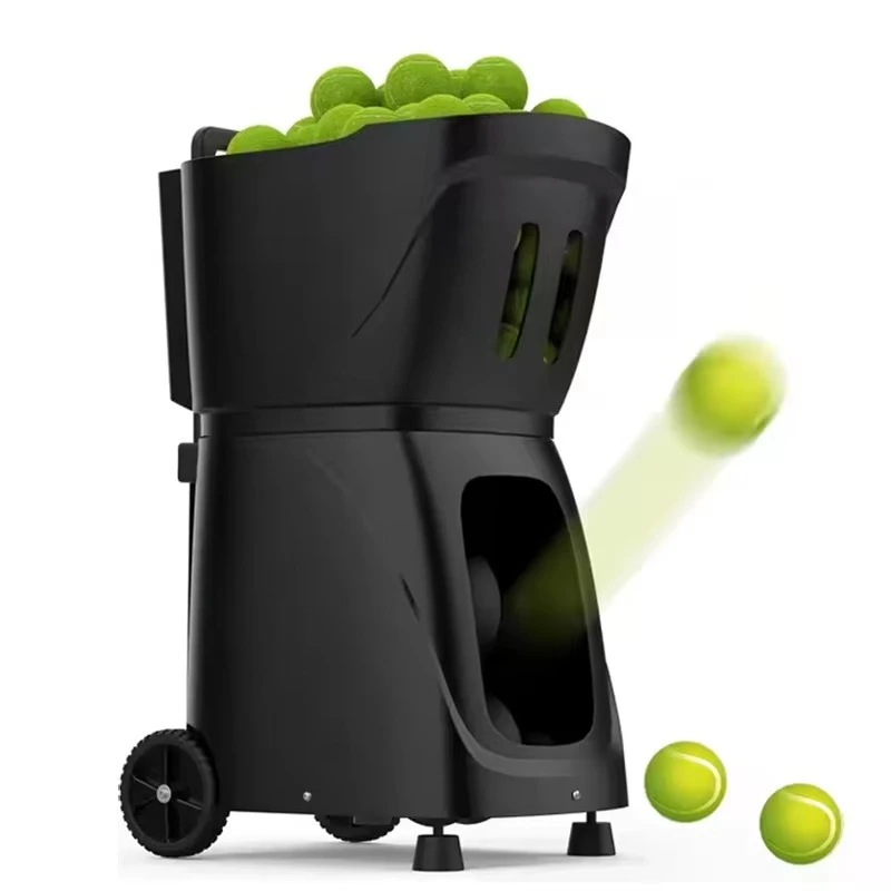 

Hot Sale Tennis Ball Machine 100+ Balls Pusun Automatic APP Control Padel Tennis Ball Launch Training Shooting Machine