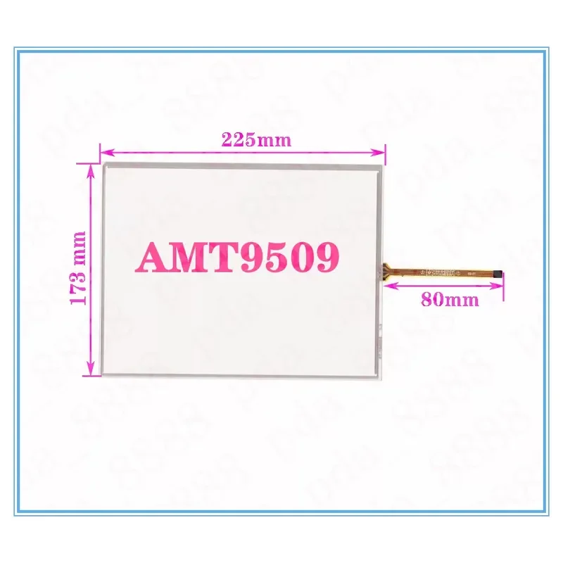 for AMT9509 10.4 Inch 4 Wire Resistive Touch Screen Panel Original Industrial Grade Replacement