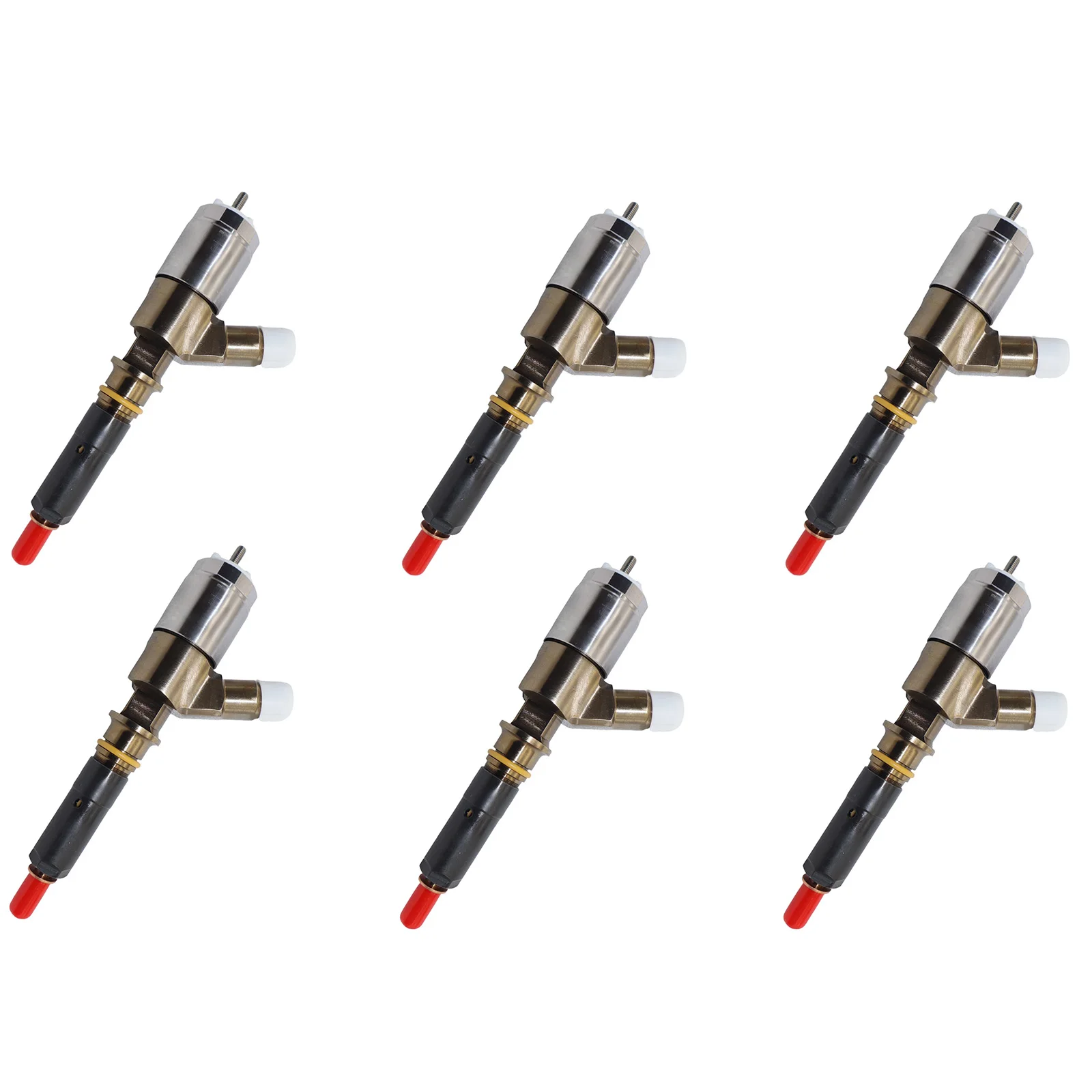 

6PCS Fuel Injector 10R7675 For Caterpillar 320D 325DL Excavator With Cat C6.4