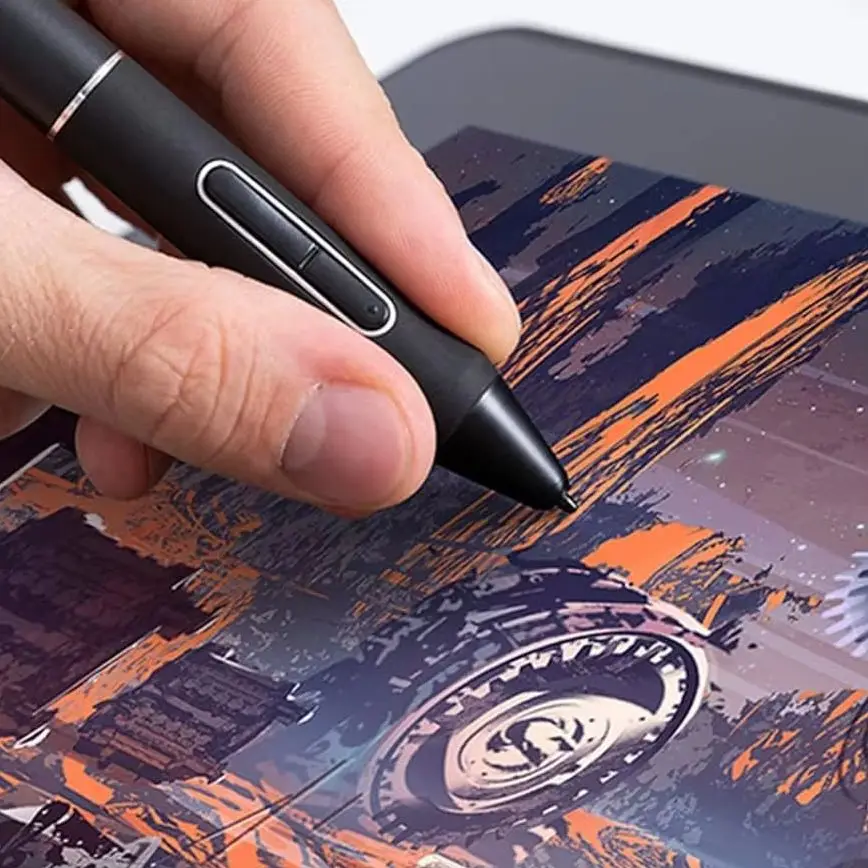 

PW517 Stylus Pen Suitable for Huion Kamvas 13/Kamvas Pro 24 /Kamvas 22/Kamvas 22 Plus Digital Tablets Battery-Free with 10 Nibs