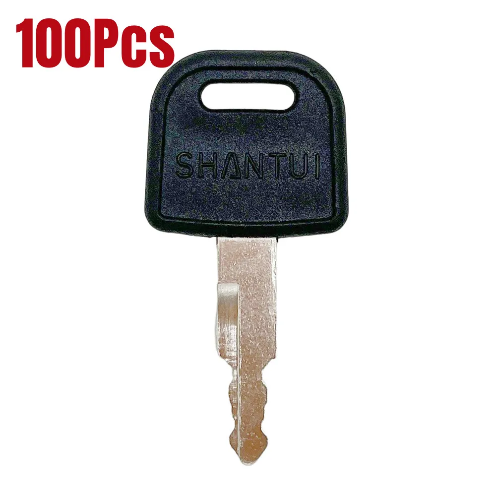 100pc key Starter Ignition Switch key For shantui heveay equipment