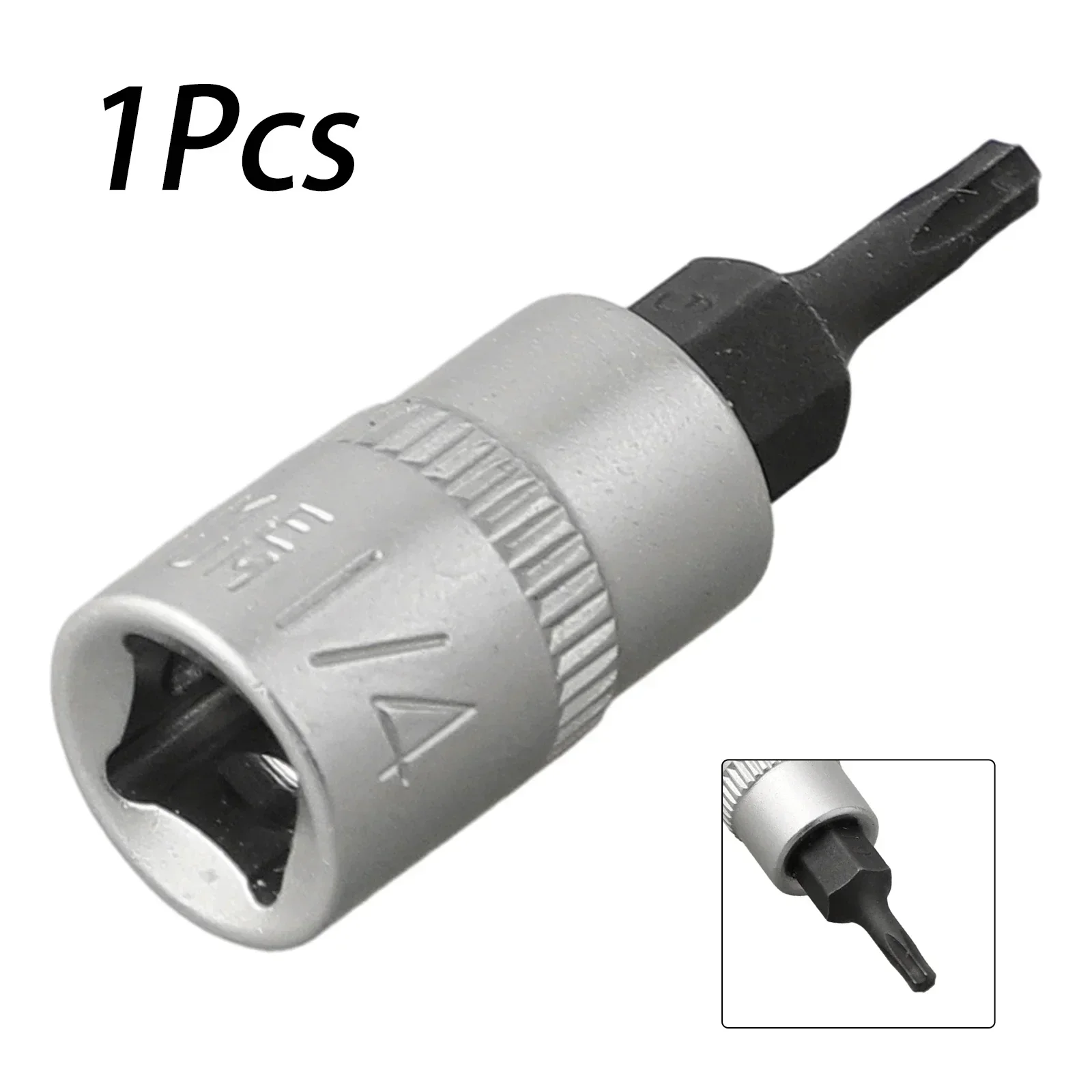 

1PC Torx Bit Socket T8/T10/T15/T20/T25/T27/T30/T40 For Factory Repair Shop 1/4 Inch Driver Star Bit Screwdriver Bit