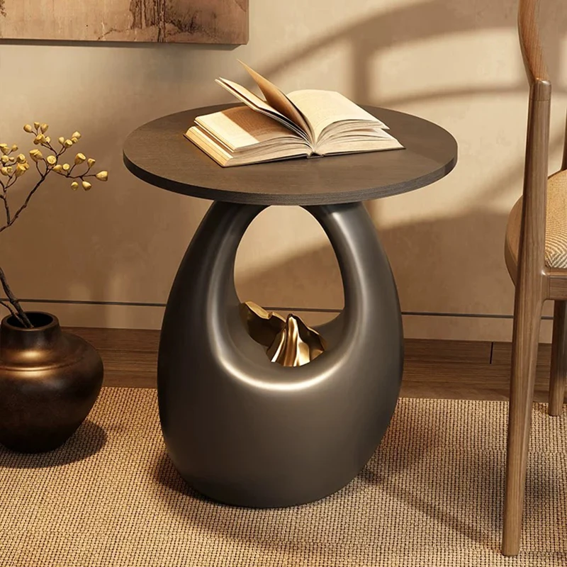 k*-Nordic Furniture,Stone Model Tea Table,Artwork Coffee Table,Living Room Sofa Side Table,Home Decoration,Creative Storage Desk
