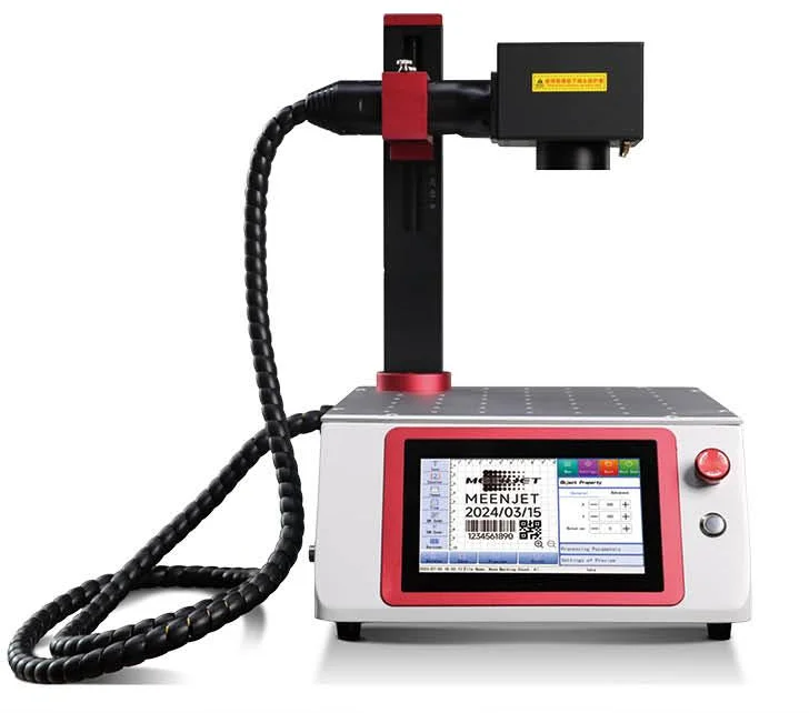 High Quality Portable Expiry Date Logo QR Code Metal Carbon Stainless Steel Aluminum Oxide  Printer Machine