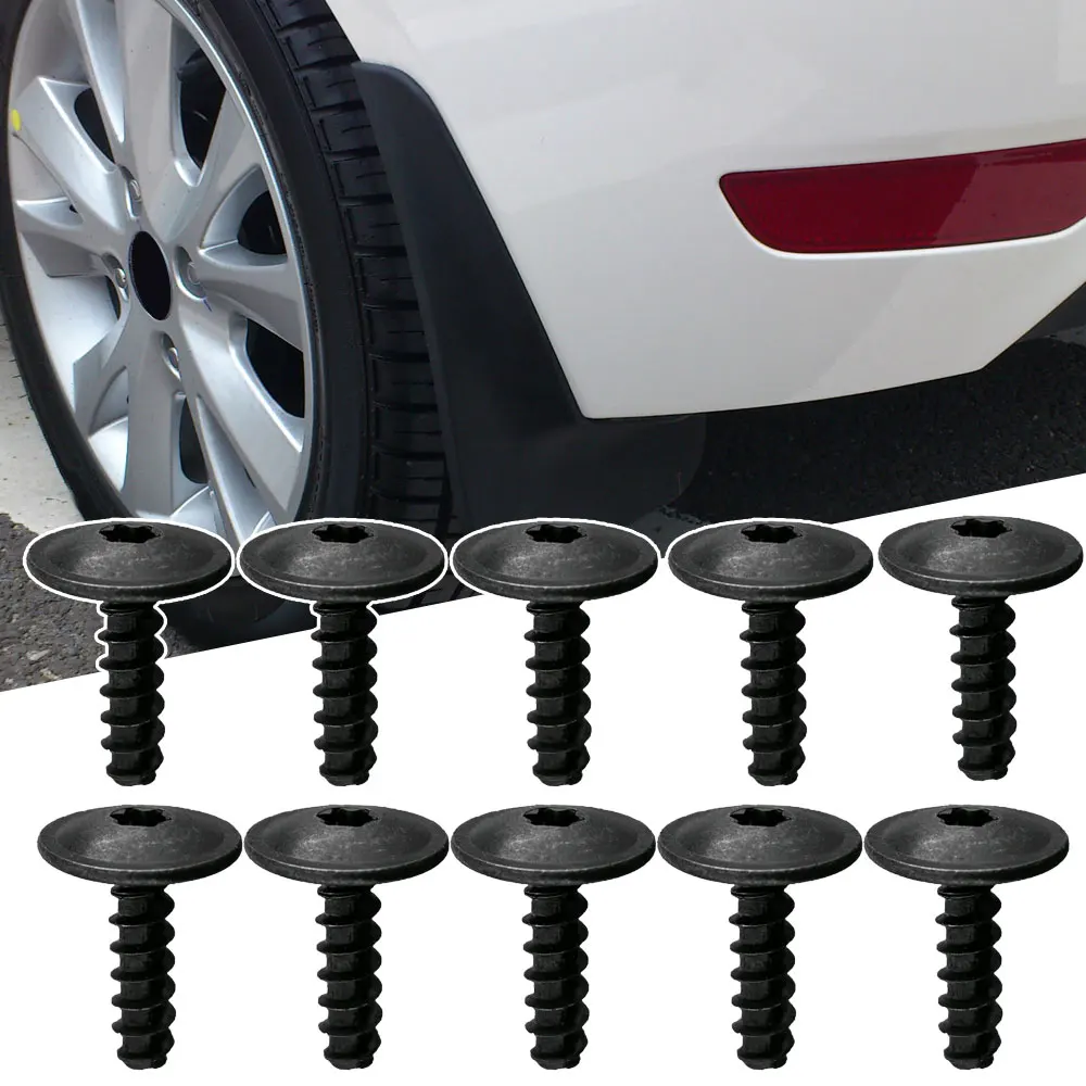 

10pcs Car Clips Interior Parts Car Fender Self Tapping Screw For VW Volkswagen POLO Touareg Golf Beetle Passat Cabrio AUDI A3