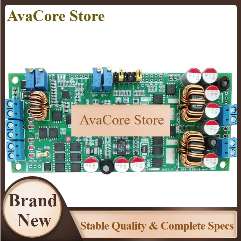 AvaCore10-28V Input 200W UPS Backup Power Module, DC 19V 24V Output For Industrial Control & Security Equipment