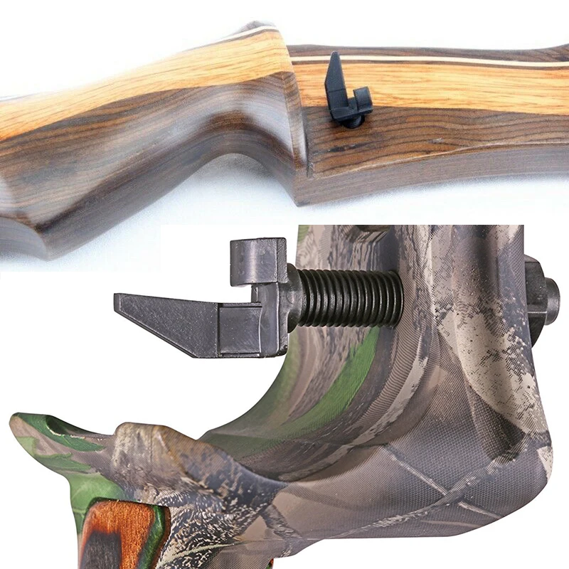 Athlete Tool Arrow Rest Positioning Black Outdoor Screw Attachment Spare Parts Accessories Training Sports Bow