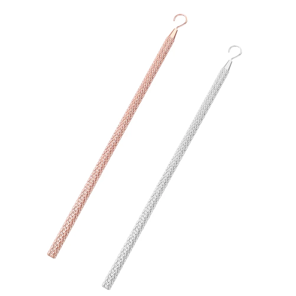 2 Pcs Quick Donning Bracelet Fitting Aid Tool Accessories Small Tools Device Fastener Helper Alloy Helpers Jewelry Accessory