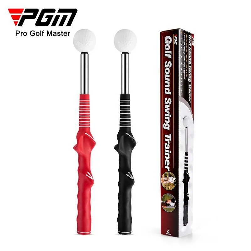 PGM Golf Swing Trainer Telescopic Tempo Practice Stick Audible Feedback Grip Training Aid Portable Warm Up Tool