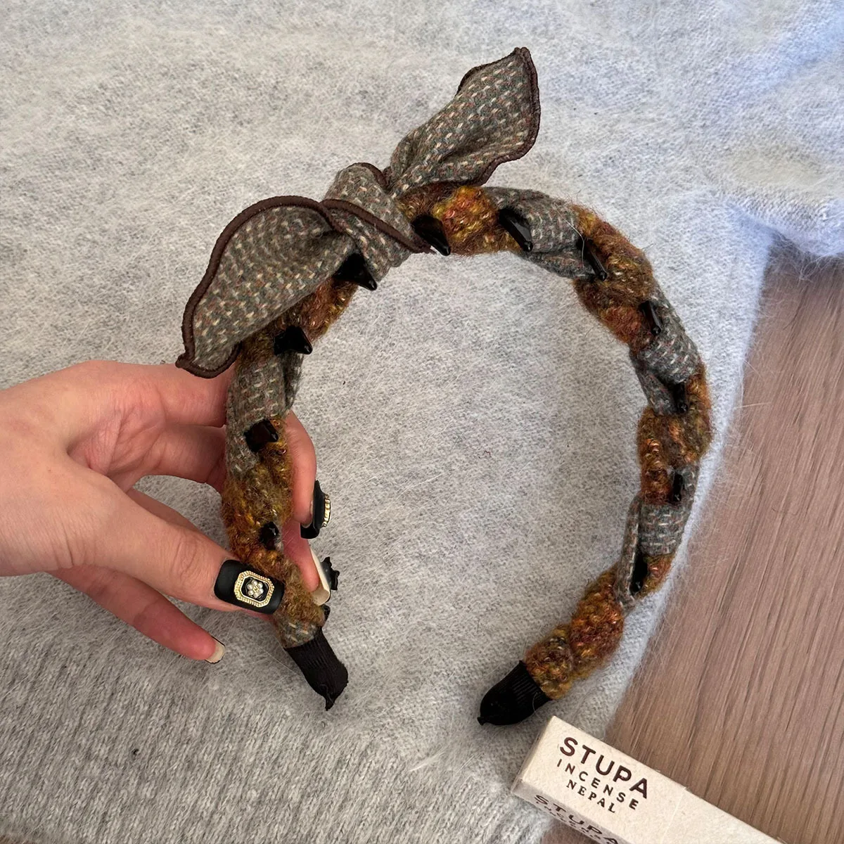 جديد القوس عقال إكسسوارات الشعر الفرقة للنساء فتاة غطاء الرأس فاسيناتور خمر الأطواق ماكياج kpop الكبار الرائدة موضة 2025