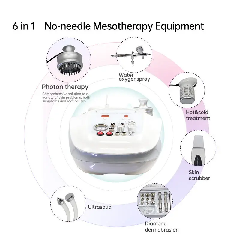 NewFace Professional Diamond Microdermabrasion Machine Massage Skin Rejuvenation Oxygen Jet Peel Absorption Facial Deep Clean