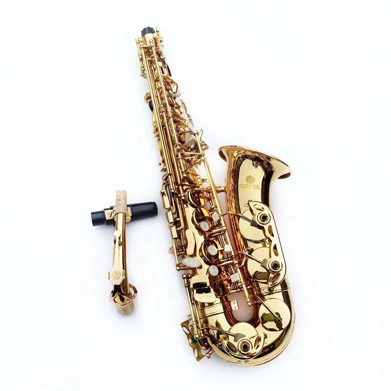 Jupiter JAS-767 Alto Eb Tune Saxophone New Arrival Brass Gold Lacquer Music Instrument E-Flat Sax with Case Accessories