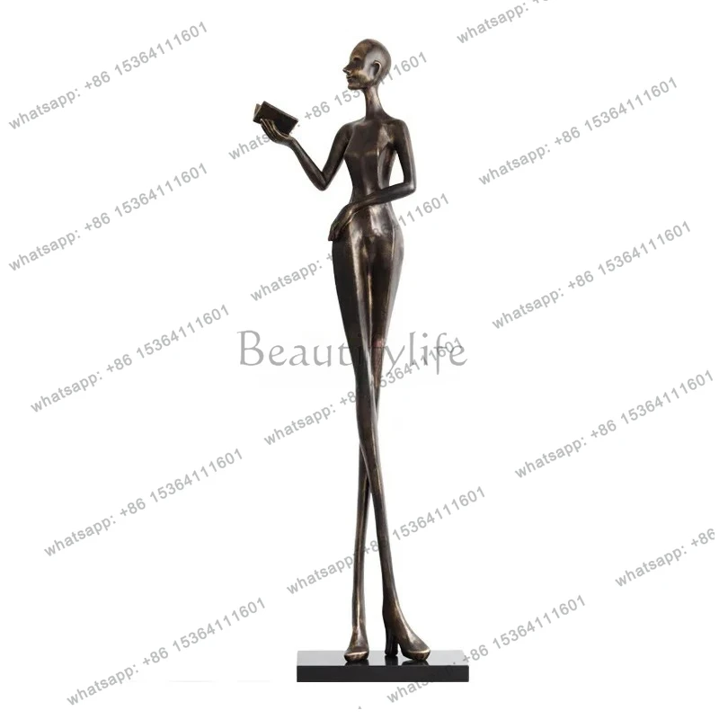 Corridoio figura astratta opera d'arte soggiorno moderno grandi decorazioni Creative