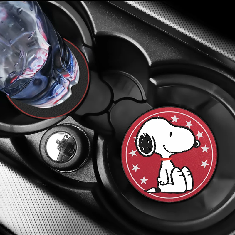 Snoopy Car Cup Coasters 4