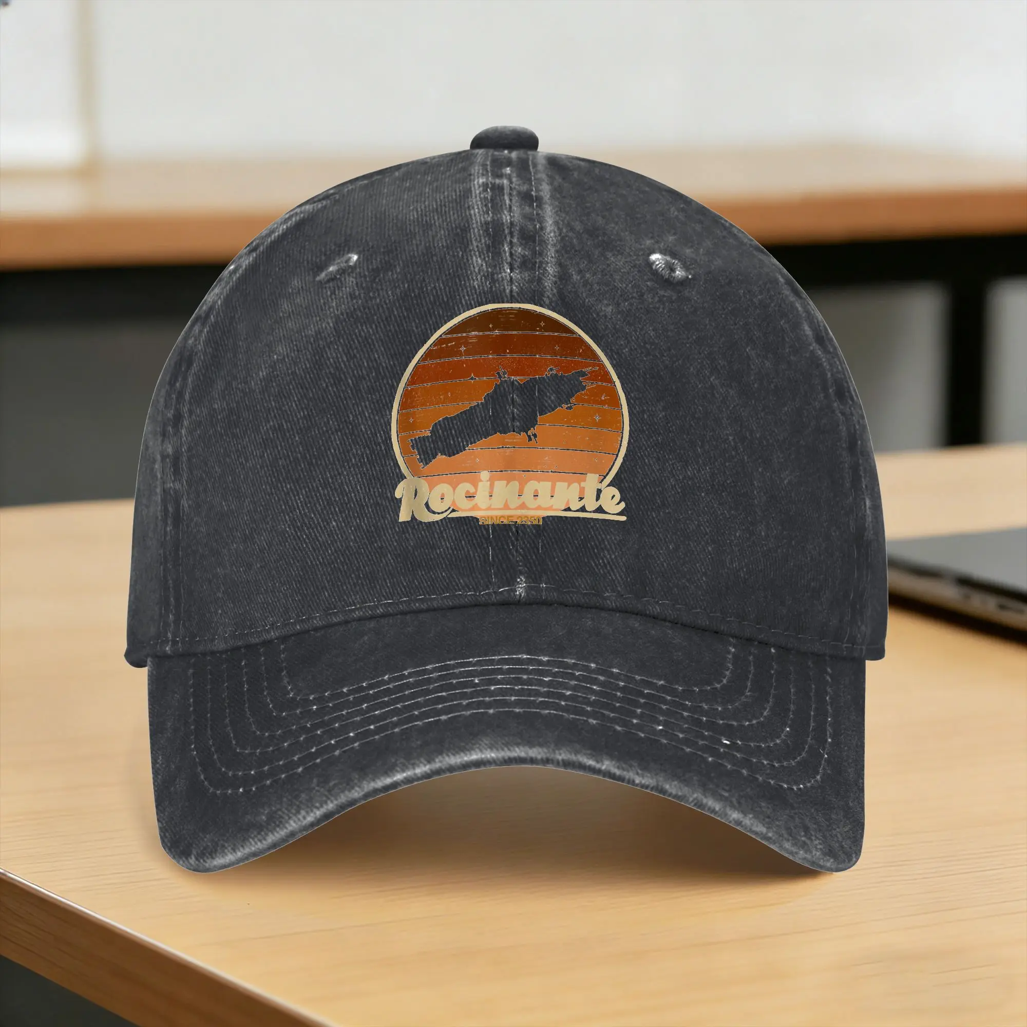 Gorra de béisbol informal estilo vintage retro The Rocinante Orange The Expanse para adolescentes unisex, gorra de camionero Kpop Rock de verano