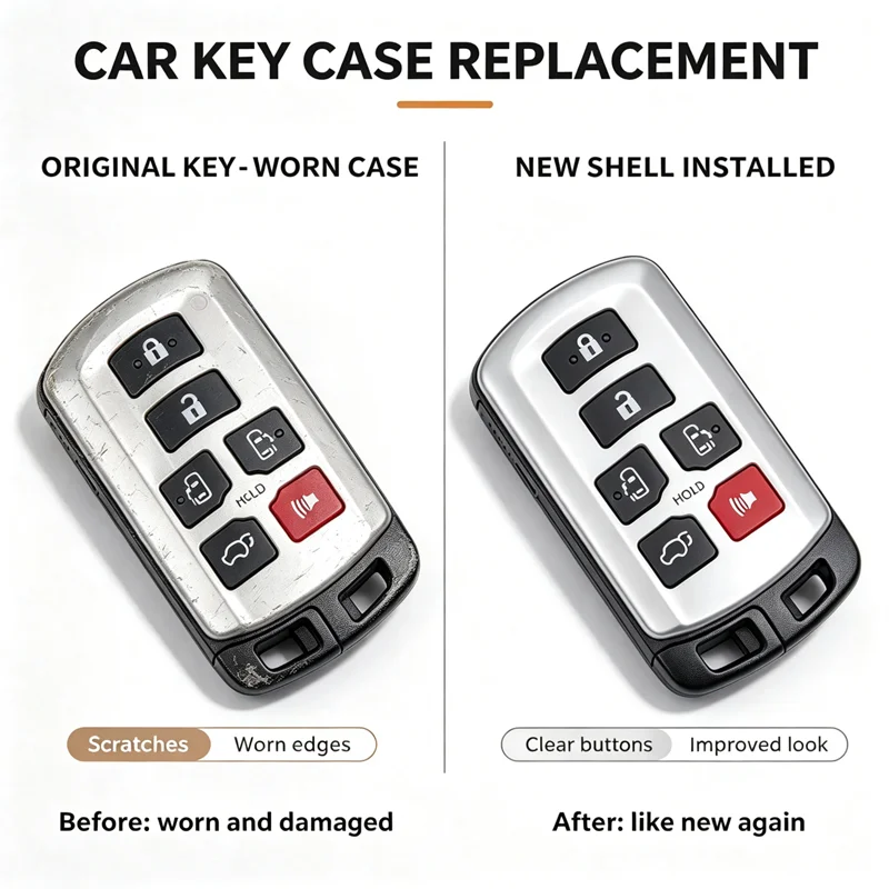 6 Button 314.3MHz FCC HYQ14ADR Board 5691 Car Smart Key Fob For Toyota Sienna 2011 2012 2013 2014 2015 2016 2017 2018 2019 2020