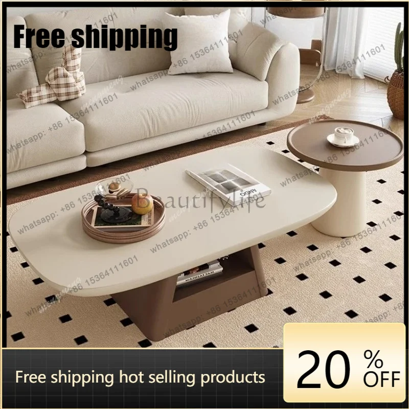 Cute Nordic Design Coffee Table Living Modern Space Saving Coffee Table Home Minimalist Salontafel Woomkamer Unique Furniture Fa