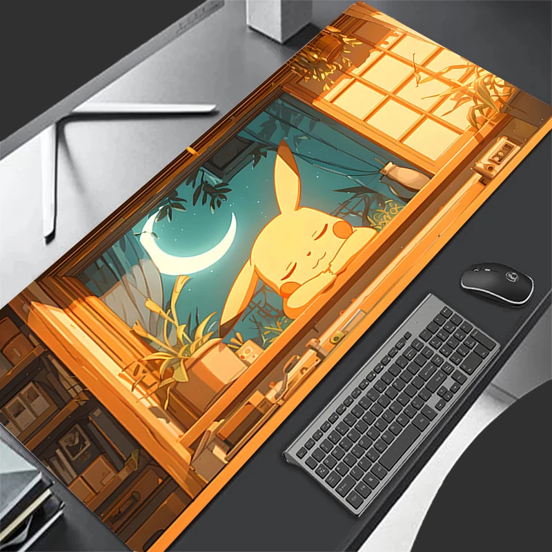 mouse-pads-acessorios-de-jogos-gamer-alfombrilla-xxl-p-pokemons-pikachu-tapete-de-mesa-de-computador-portatil-varmilo-teclado-almofadas-mousepad
