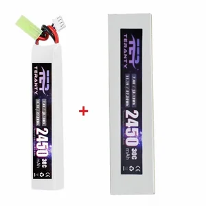 Battery Lipo for Airsoft Water Pistols, Electric Toys, Deans T, Air Pistol, Deans T, 11.1V, 3S, 2450MAH, 30C 6 Main Sales Battery Lipo 3S - №5