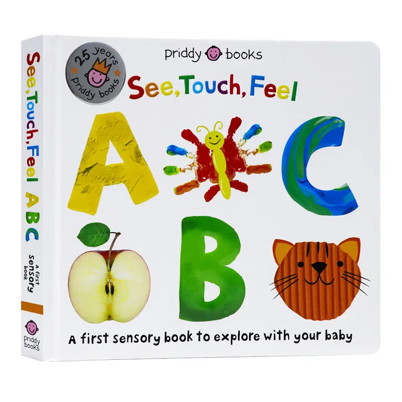 

See Touch Feel ABC Roger PriddyChildren's Educational Picture Story Book