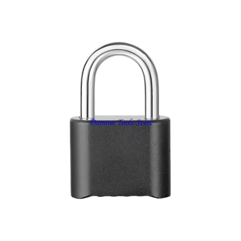 57BE Resettable Zinc Alloy Combination Padlocks Practical Steel Shackles for Enhances Security Portable for Lockers