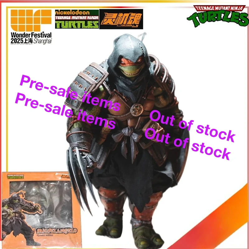 

Spot SaleLINGJISou Original2025 Teenage Mutant Ninja Turtles Series Character Model Toy Gift Collectionin Stock