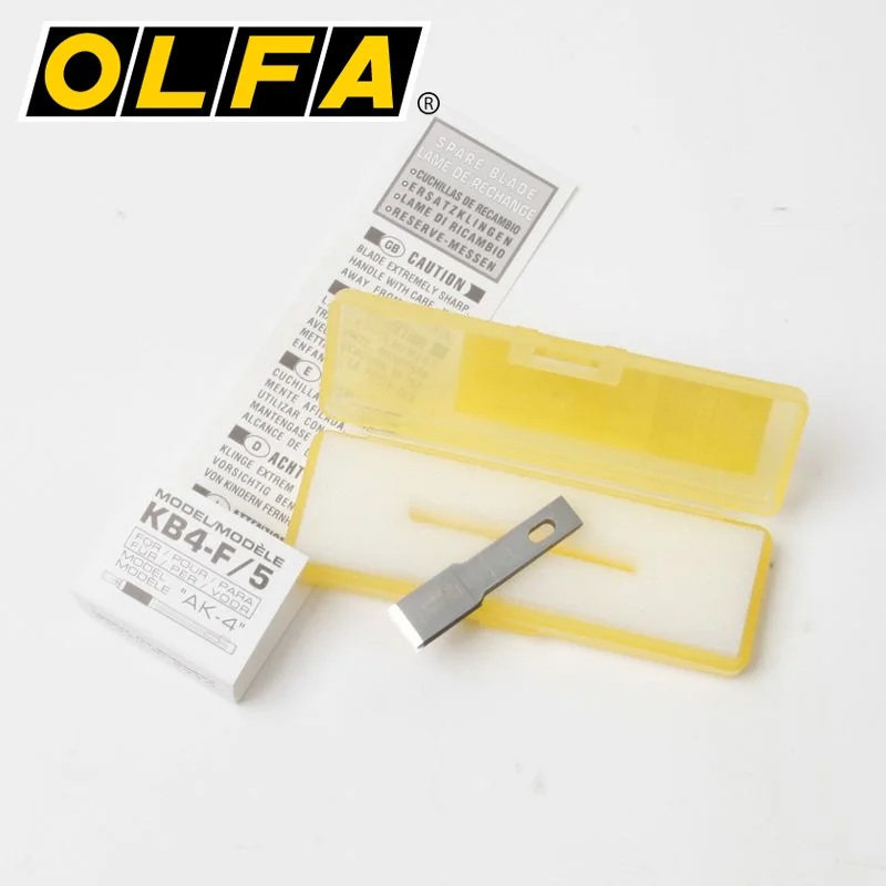 OLFA KB4-S/KB4-F Precision Art Replacement Blade 5pcs Blades for Professional Art Knife AK-4