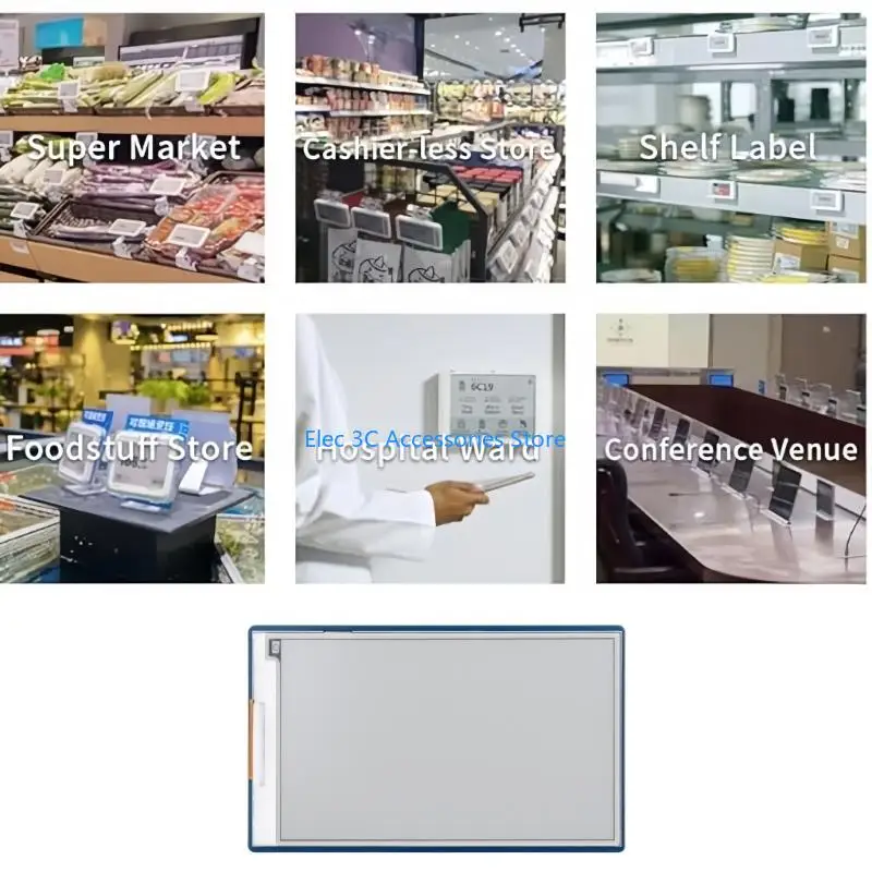 y51a 3.97in e وحدة عرض الورق مع رقاقة شيفتر مستوى لتكامل 3.3V 5V