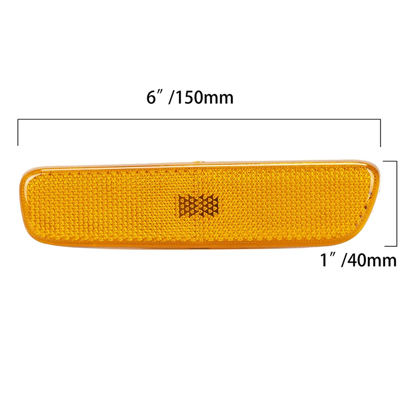 Bracingo Front Rear Bumper Turn Signal Light For Lexus RX300 RX 300 1999-2003 Red/Yellow Indicator Side Marker Lamp Accessories view 4