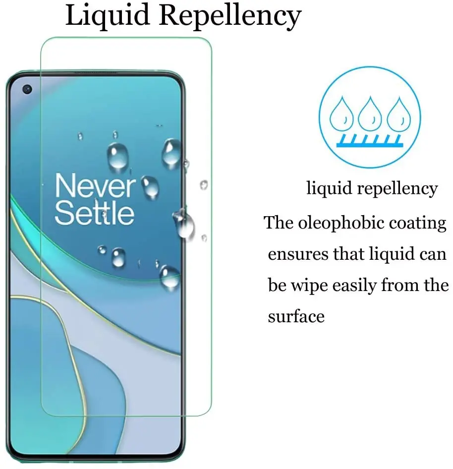 3PCS For Oneplus 7 8 9 10 Pro 9R 9RT 10R Screen Protector Tempered Glass For Oneplus Nord 2 CE 5G 3T 5T 6T 7T 8T 10T Full Glass