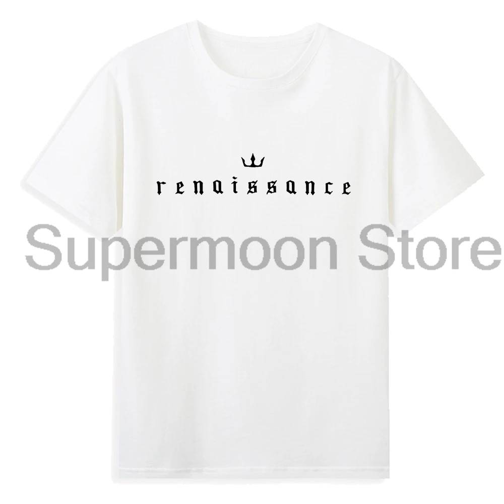 Apashe Renaissance T-shirt Unisex Crewneck Short Sleeve Cotton Tee Women Men Streetwear Tops Hip Hop Clothes